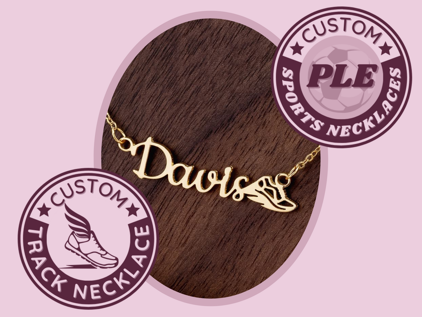 šāāļø Sprint in Style with a Personalized Girls Track Necklace! š