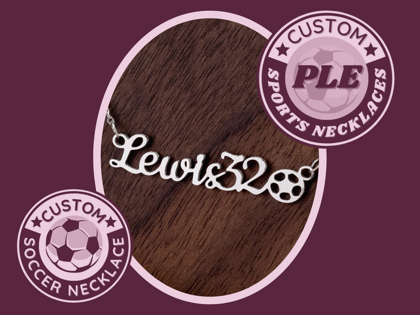 ⚽ Unleash Your Team Passion with a Personalized Girls Soccer Necklace! ⚡