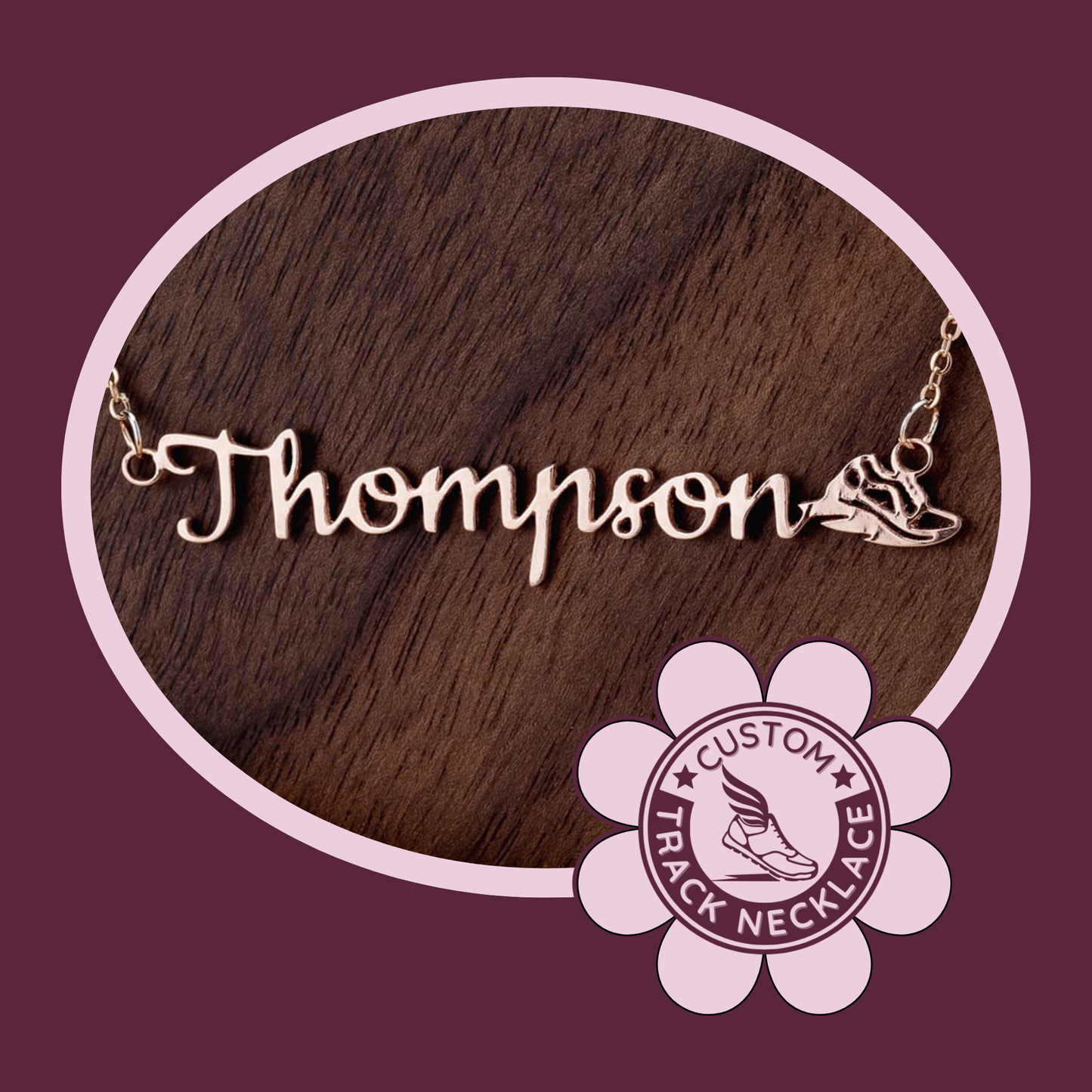 šāāļø Sprint in Style with a Personalized Girls Track Necklace! š
