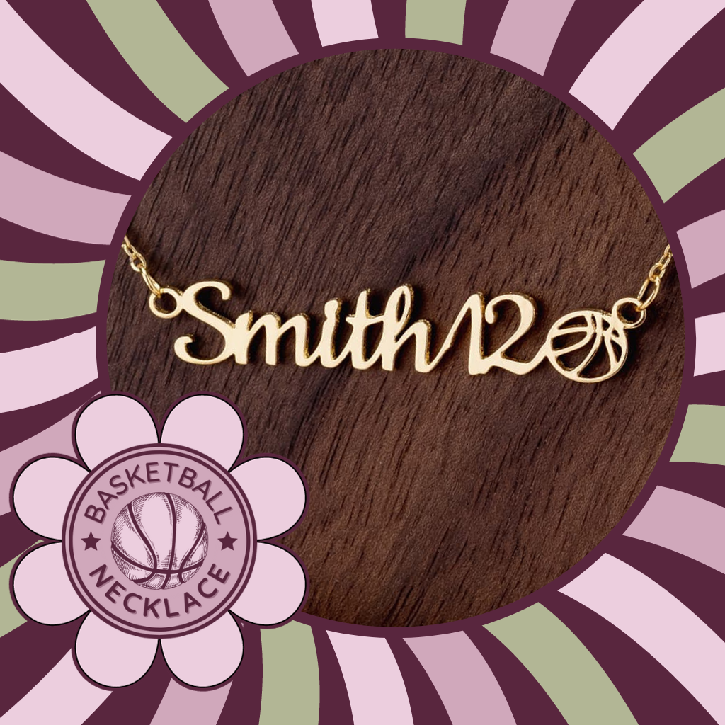 π Elevate Your Style with a Personalized Girls Basketball Necklace! π