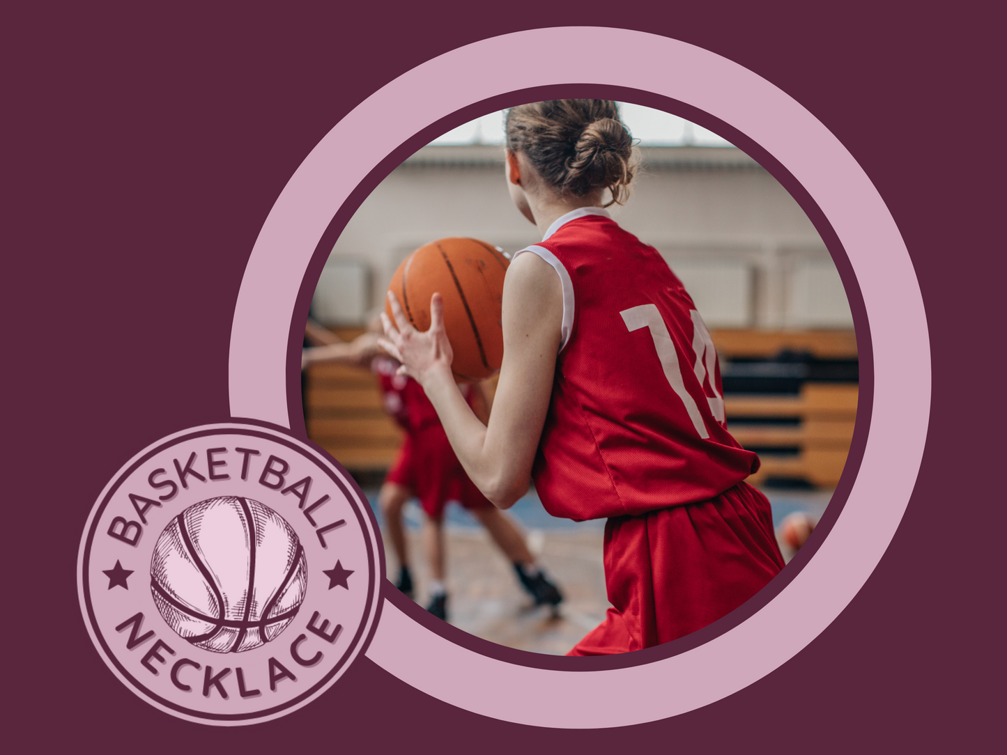 π Elevate Your Style with a Personalized Girls Basketball Necklace! π