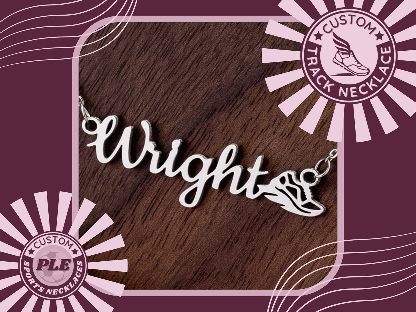 šāāļø Sprint in Style with a Personalized Girls Track Necklace! š