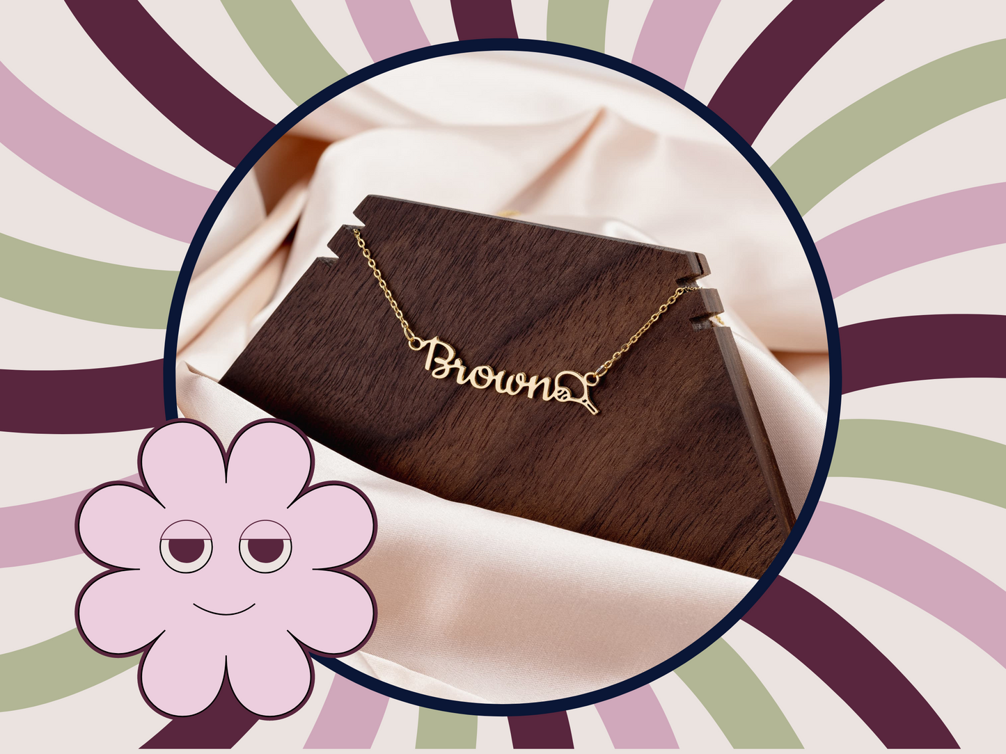 ๐พ Ace the Style Game with a Personalized Girls Tennis Necklace! ๐