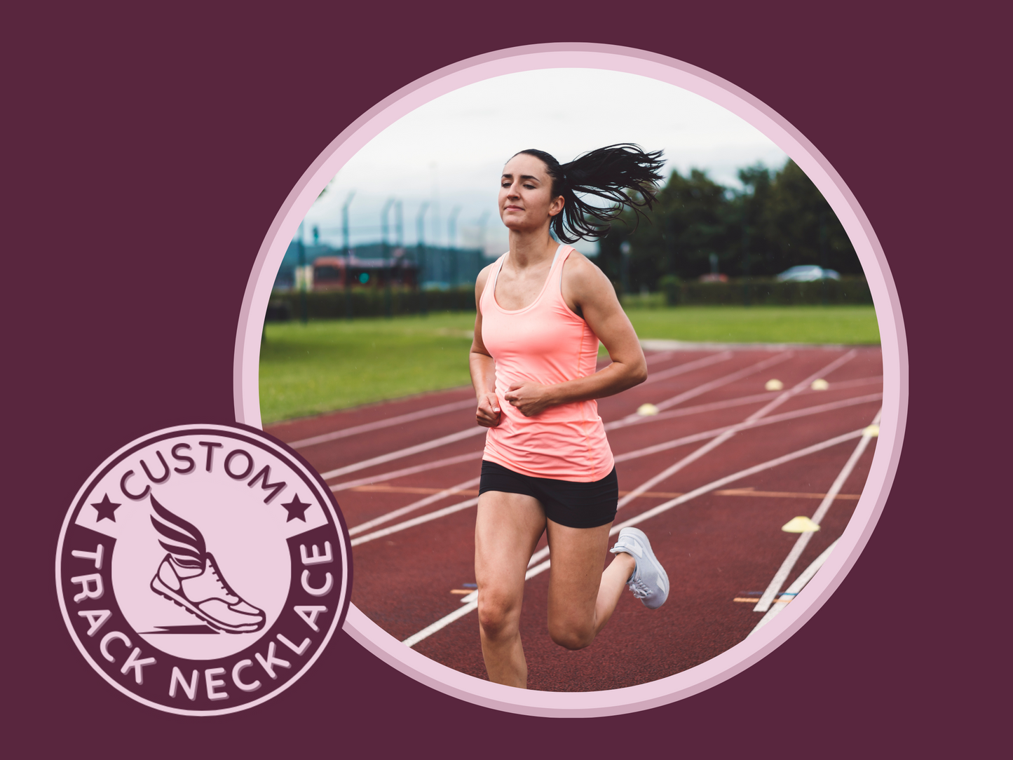 šāāļø Sprint in Style with a Personalized Girls Track Necklace! š