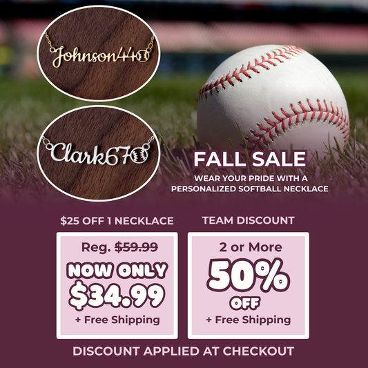 ⚾️ Personalized Baseball Necklace For Moms!  Celebrate your Son ✨